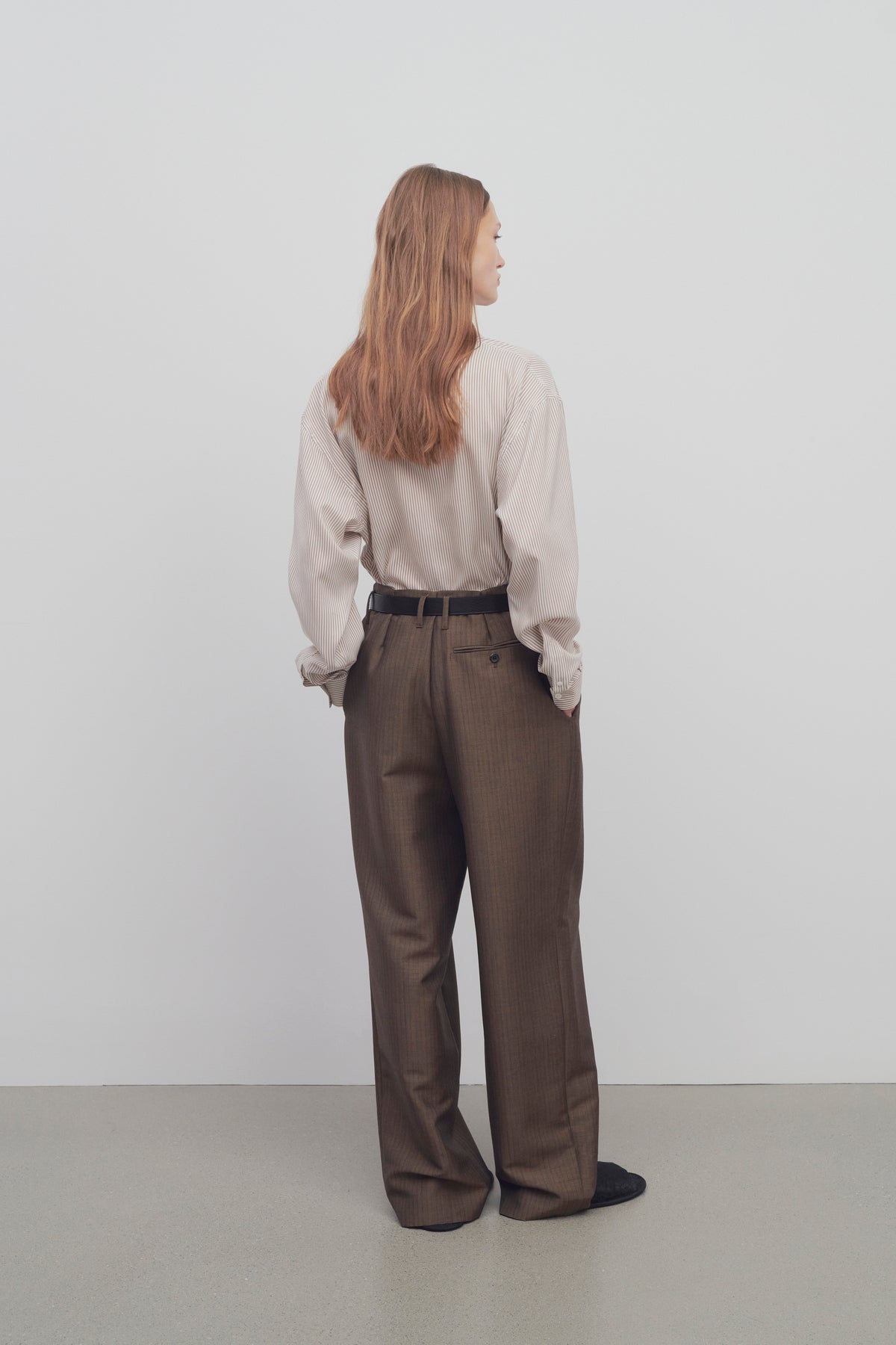 Lonan Pant in Mohair and Wool