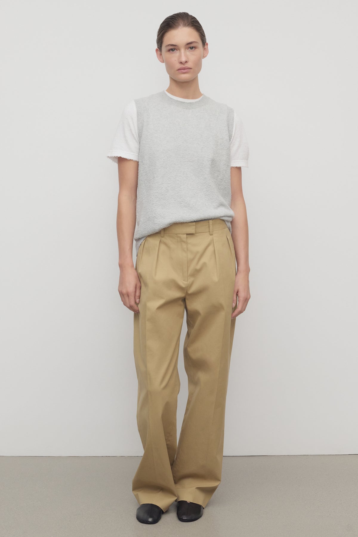 Alfidis Pantaloni in Cotone e Cashmere
