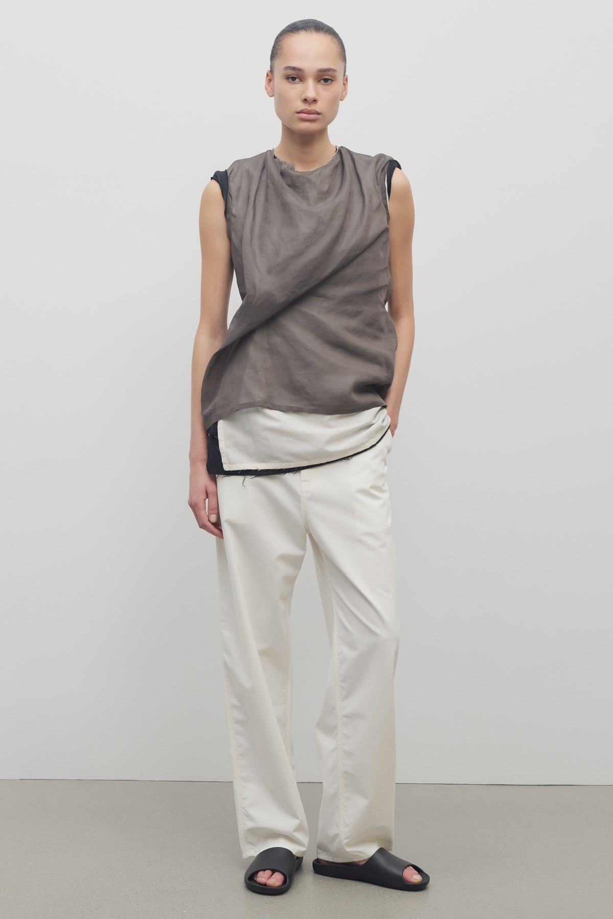 Sharka Pantaloni in Cotone e Cashmere
