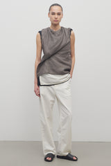 Sharka Pantaloni in Cotone e Cashmere