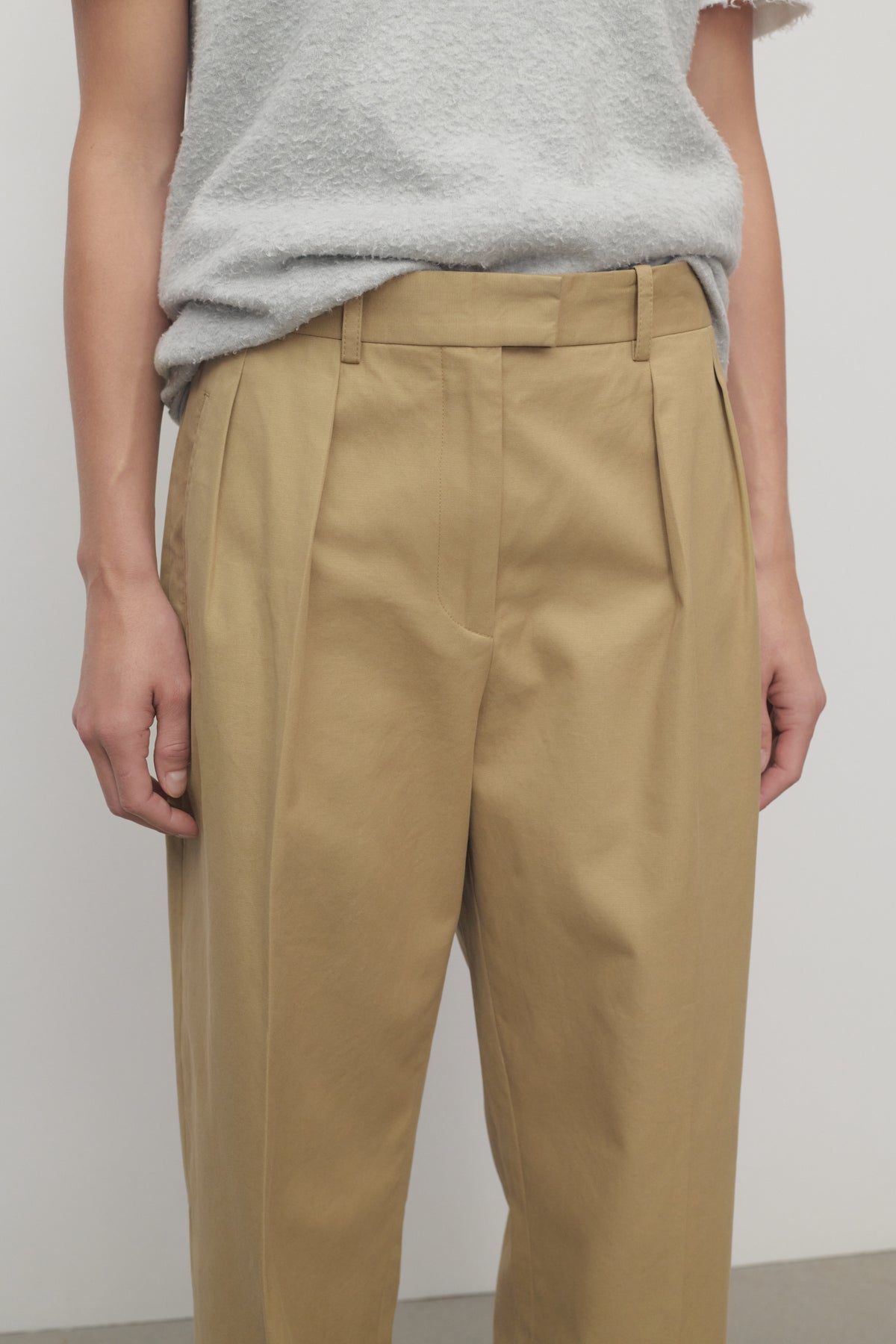 Alfidis Pantaloni in Cotone e Cashmere