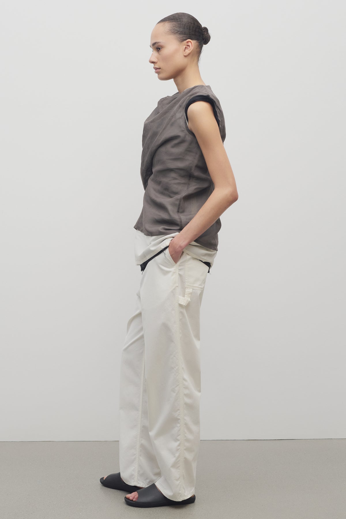 Sharka Pantaloni in Cotone e Cashmere