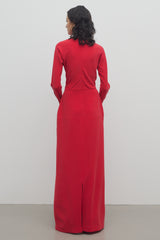 Vestido Anselm de Cupro