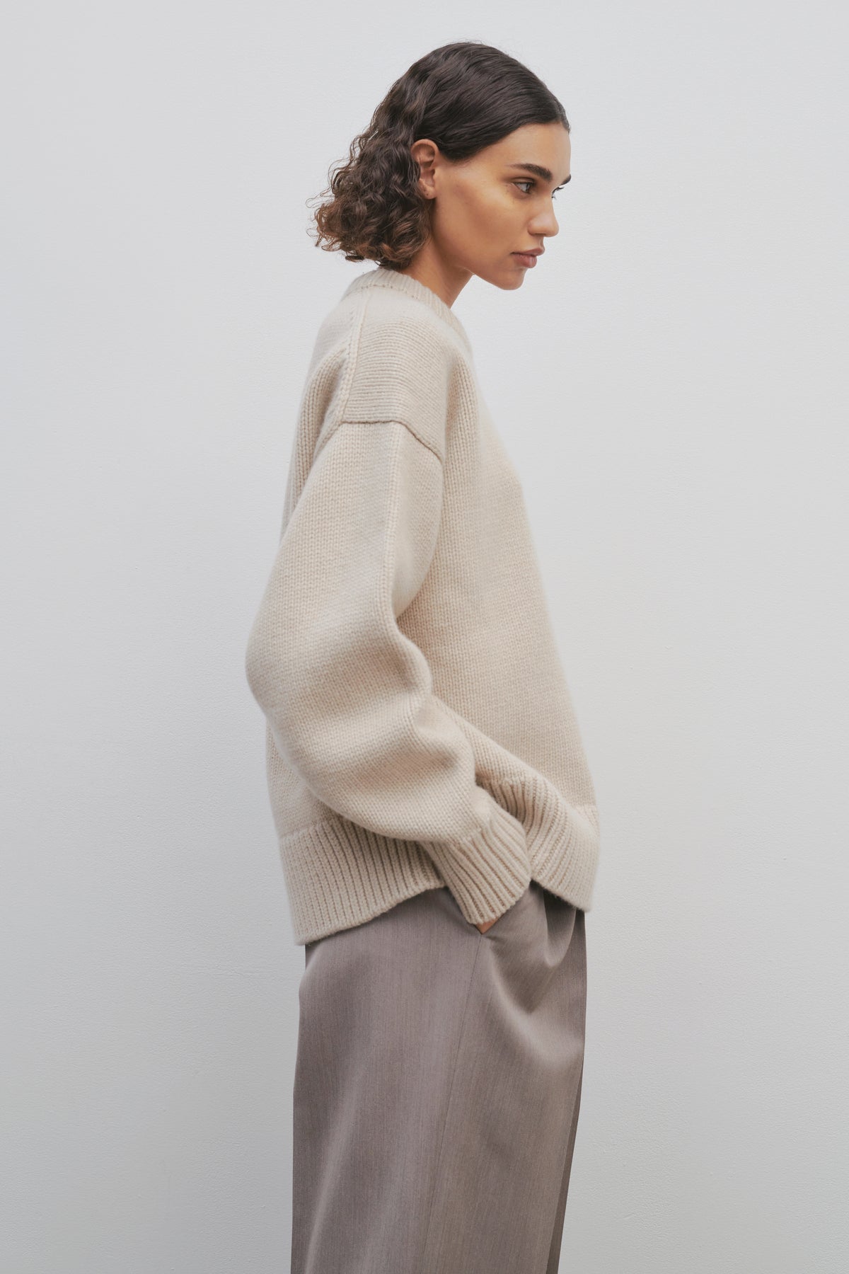 Ophelia Sweater in Wool and Cashmere