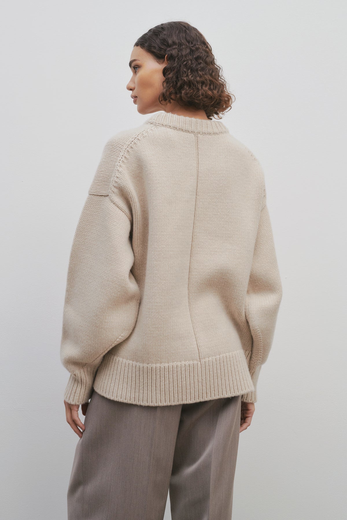 Ophelia Sweater in Wool and Cashmere