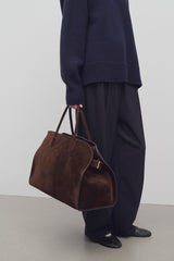 Soft Margaux 17 Bag in Suede