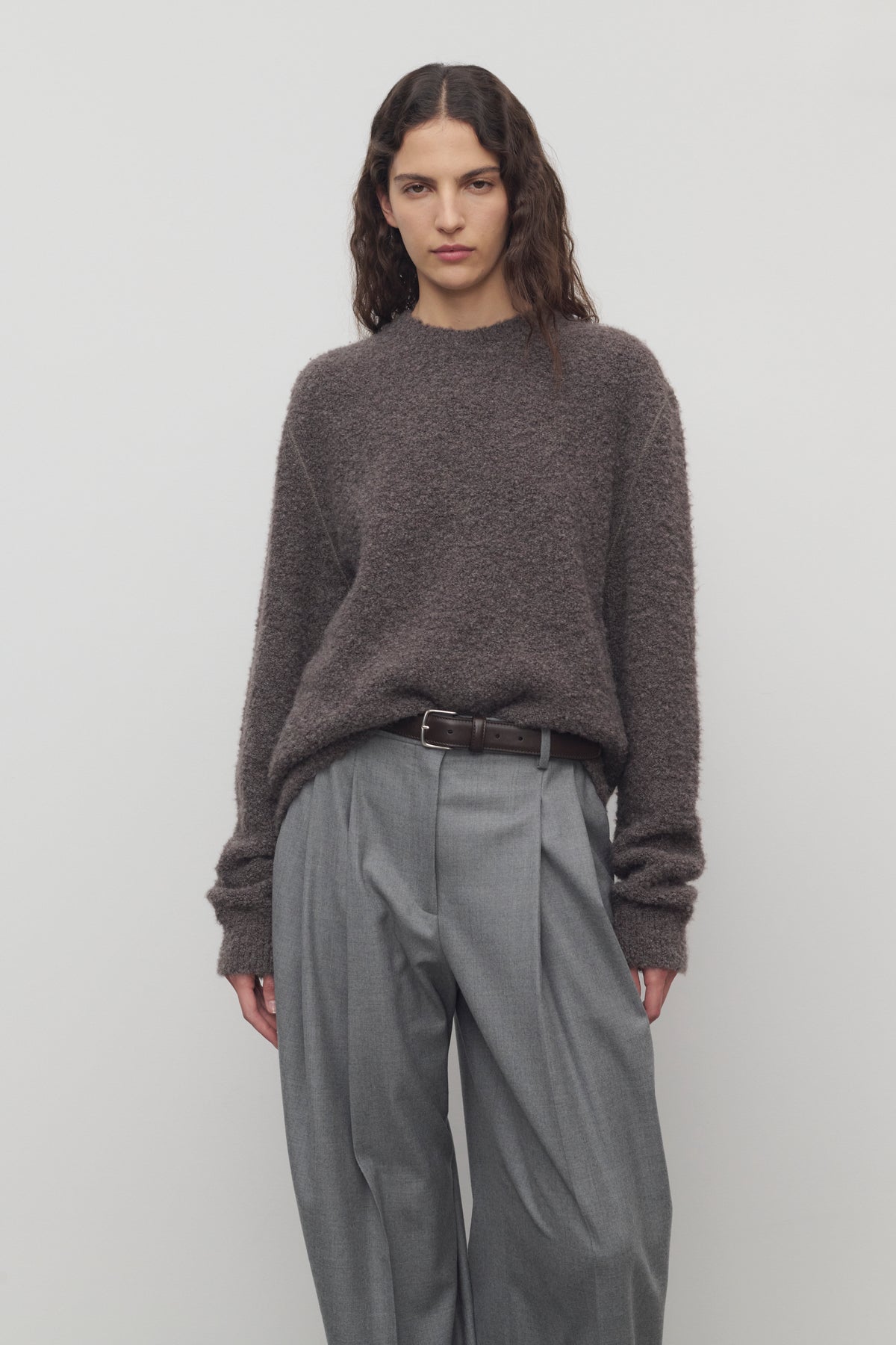 Leorina Sweater in Cashmere, Alpaca and Silk