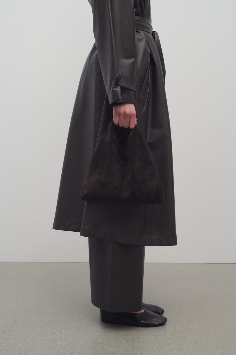 Small Bindle Bag in Suede