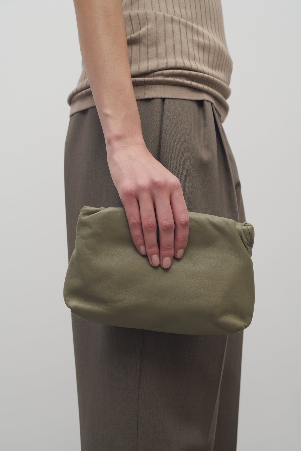 Bourse Clutch Bag in Leather