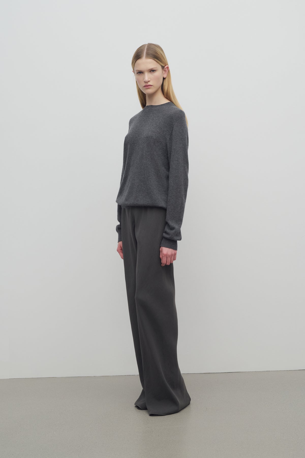 Gala Pant in Silk and Linen