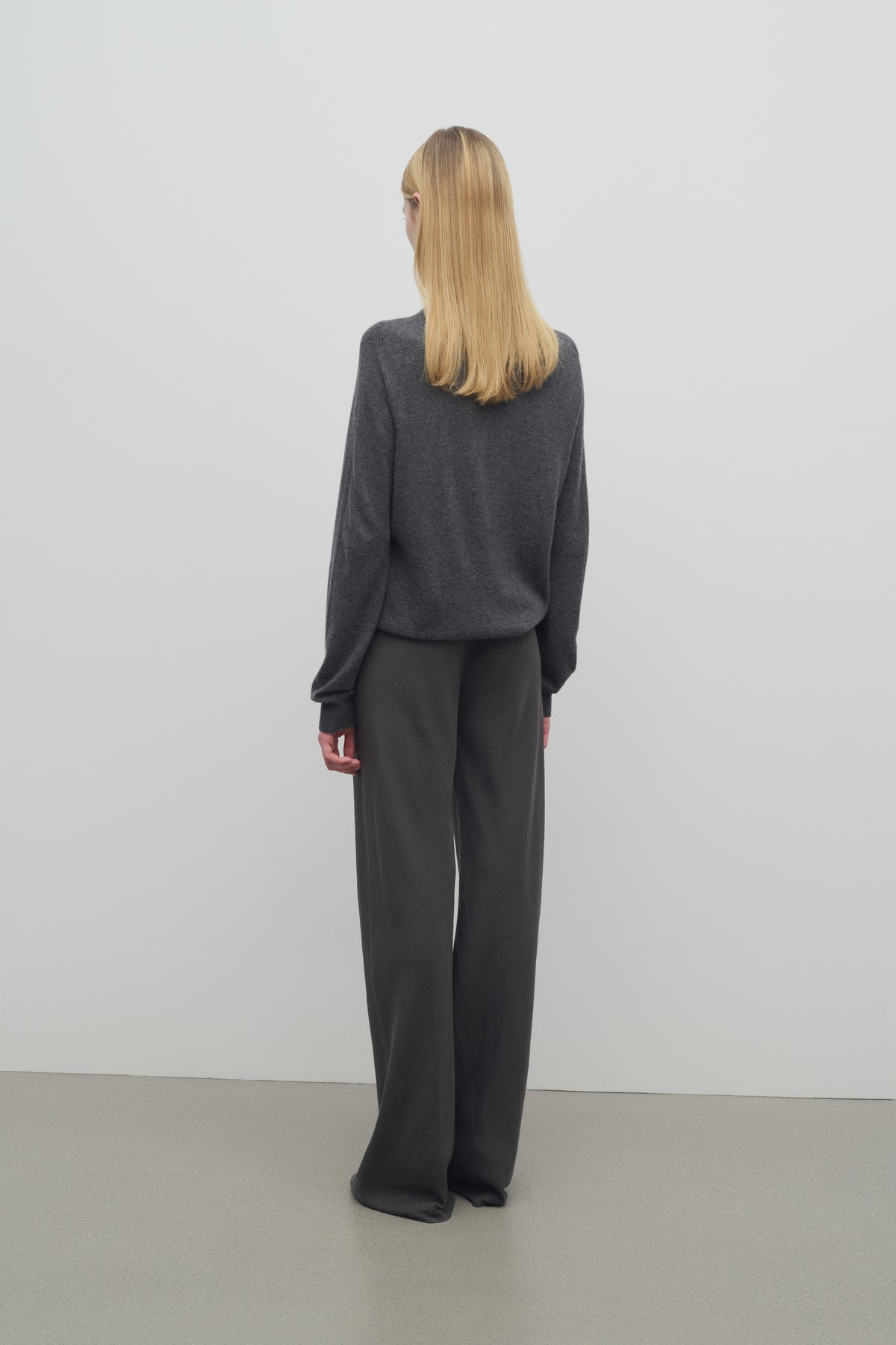 Gala Pant in Silk and Linen