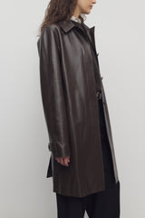 Gracia Manteau en Cuir