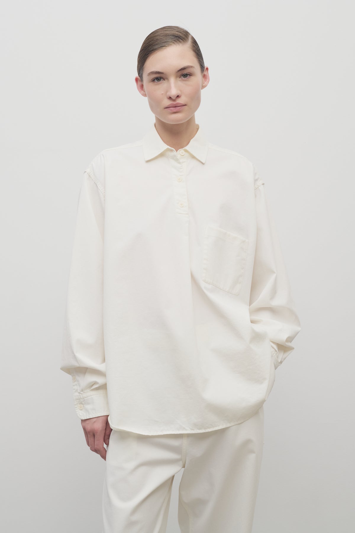 Erika Camicia in Cotone e Cashmere
