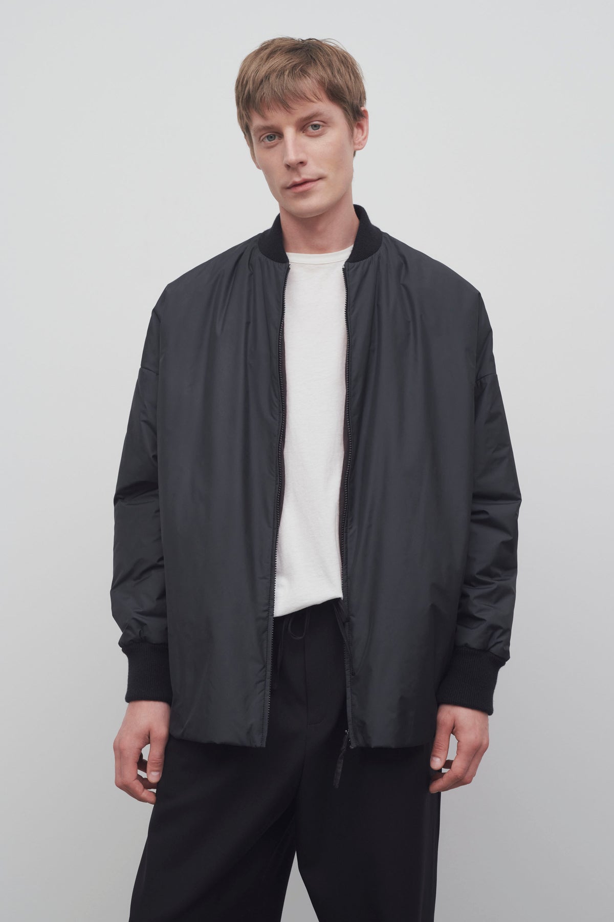 Dillon Jacket in Nylon and Cashmere