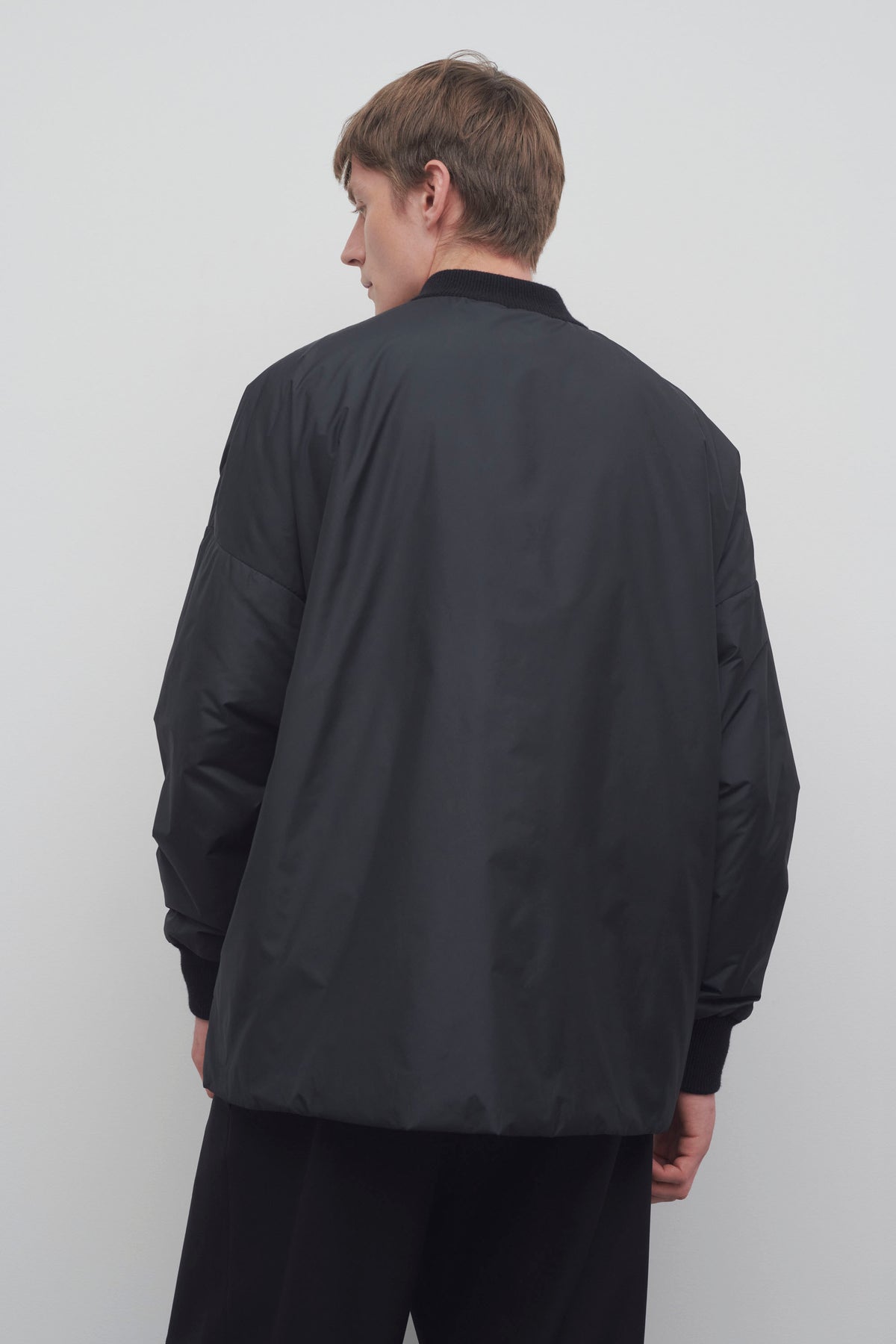 Dillon Jacket in Nylon and Cashmere