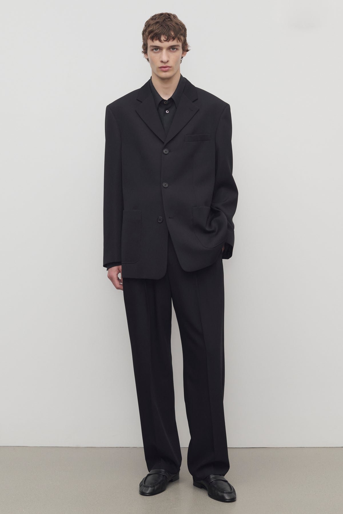 Zev Pant in Virgin Wool