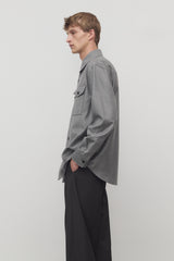 Dashiell Shirt in Virgin Wool