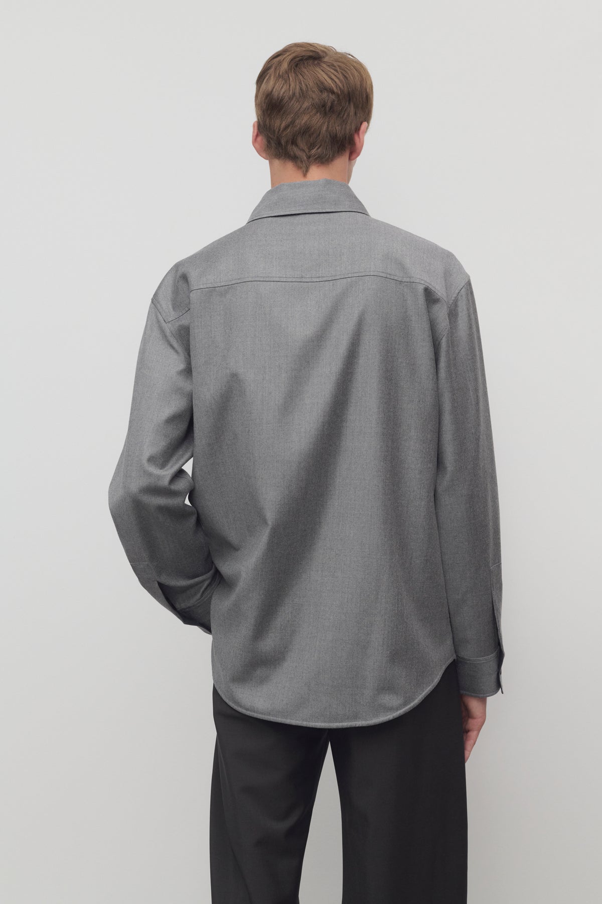 Dashiell Shirt in Virgin Wool