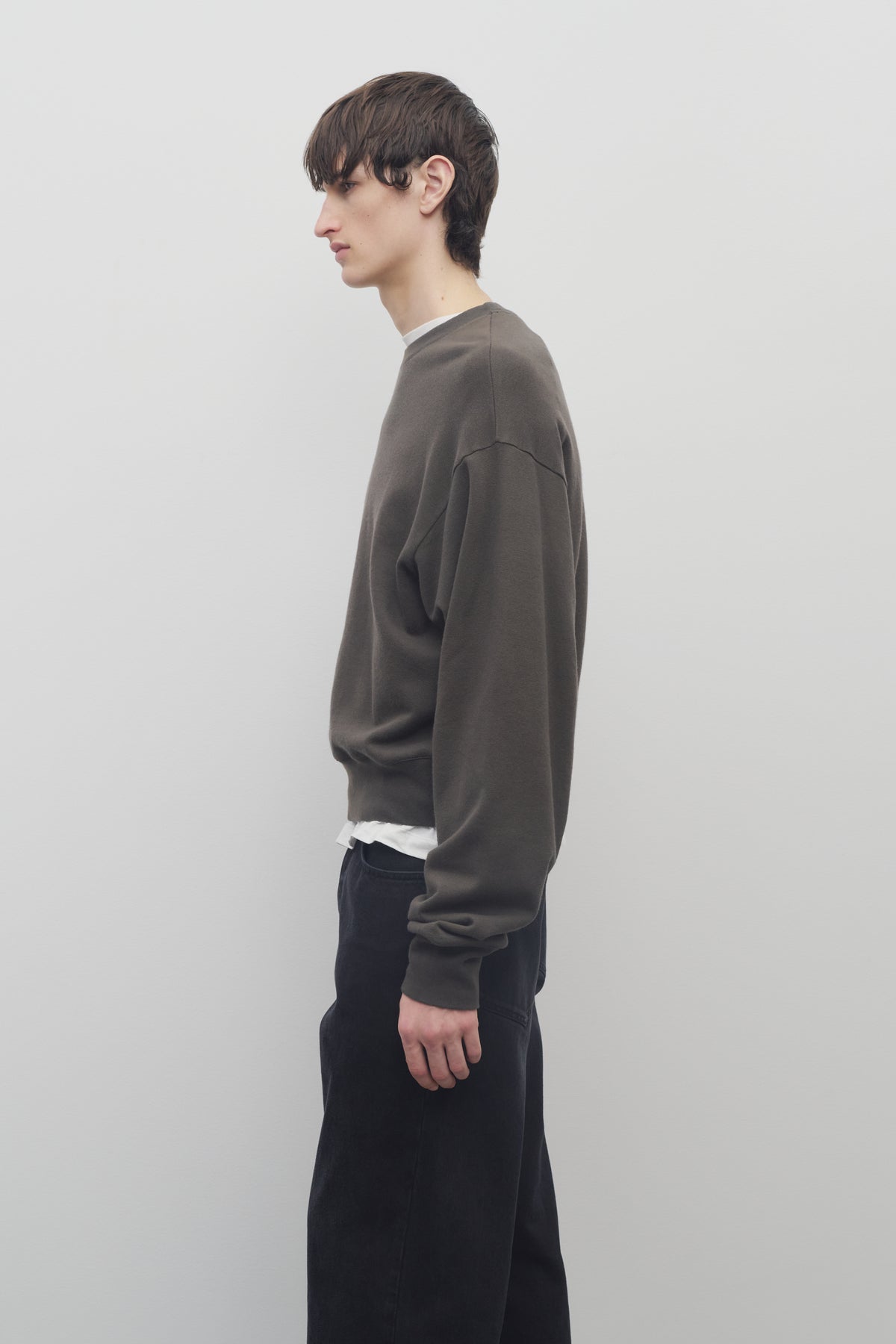 Sastonコットン＆カシミアのスウェットシャツ