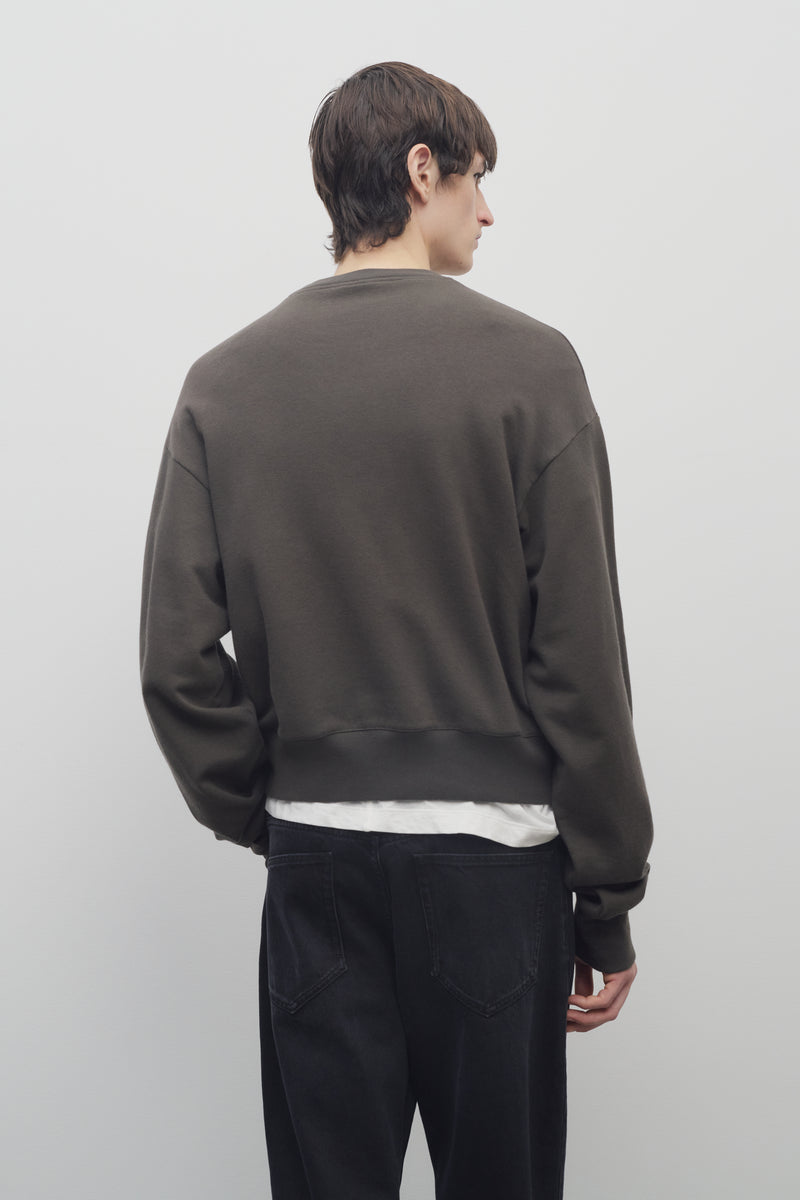 Sastonコットン＆カシミアのスウェットシャツ