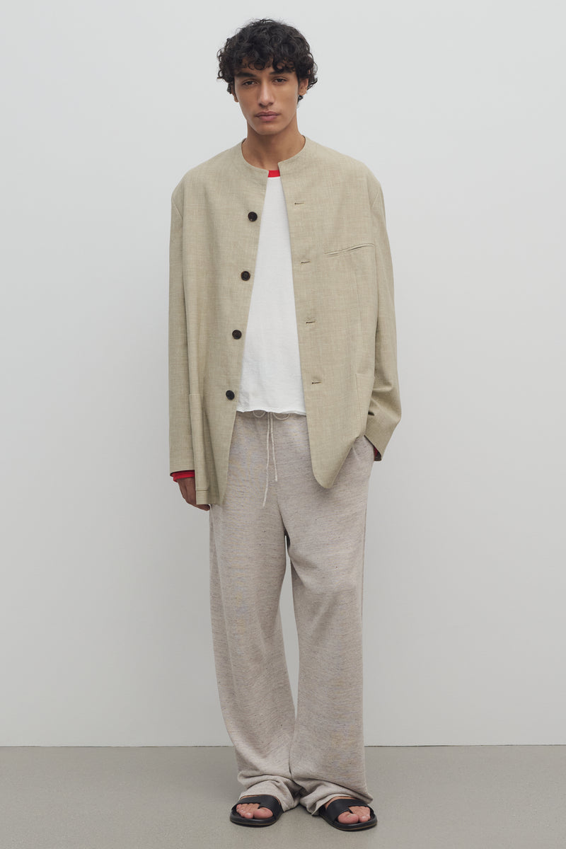 Russel Pantaloni in Cotone e Lino