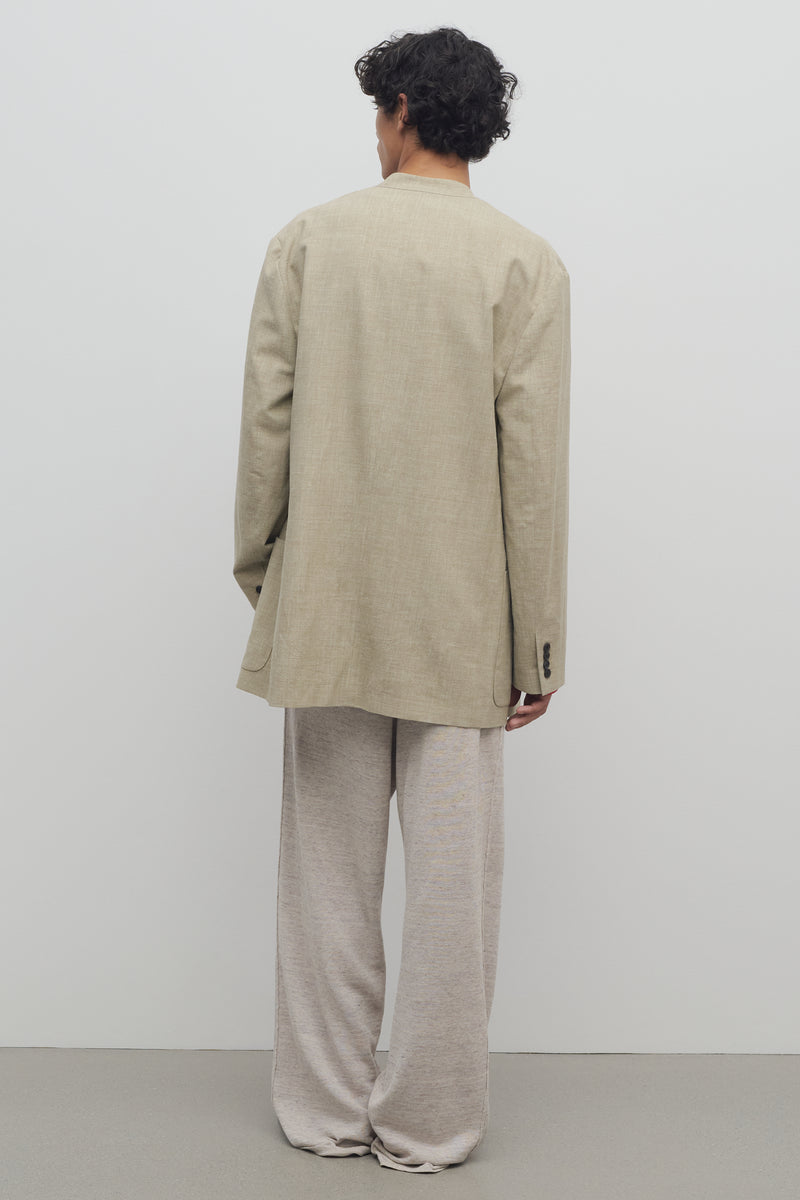 Russel Pantaloni in Cotone e Lino