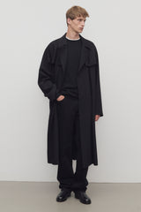 Finnian Coat in Virgin Wool