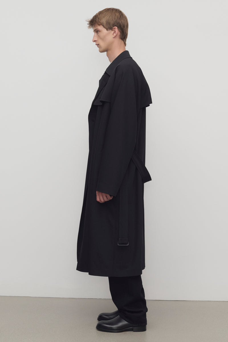 Finnian Coat in Virgin Wool