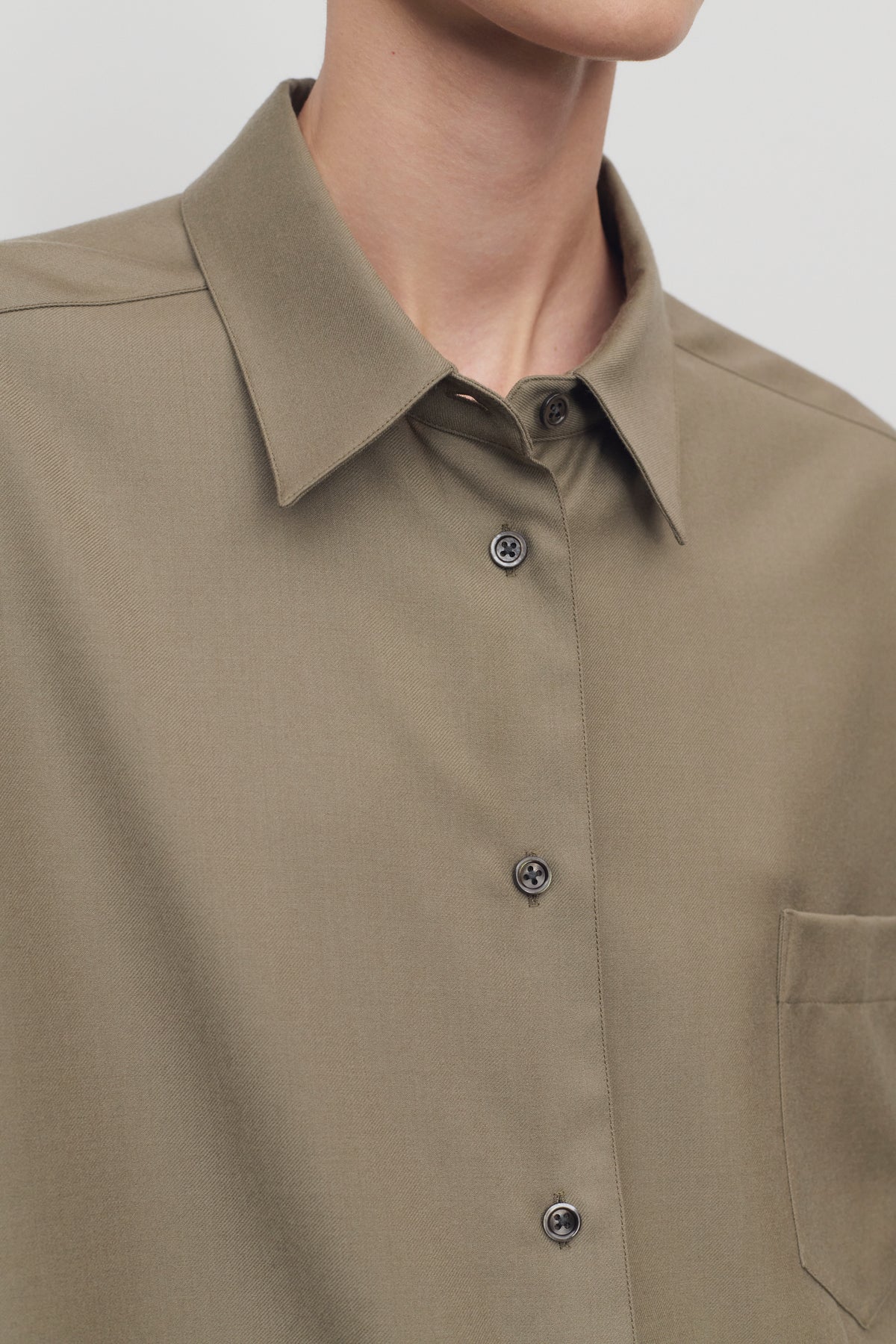 Pino Shirt in Virgin Wool