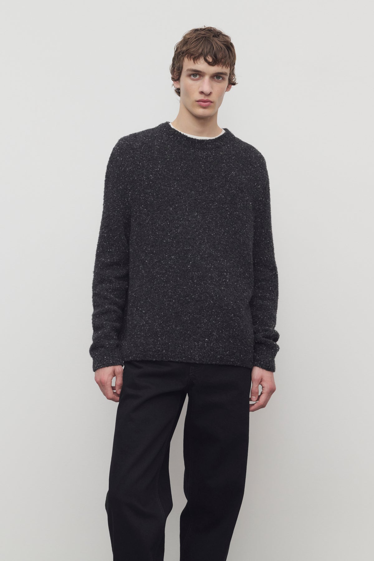 Aksel Sweater in Cashmere Tweed