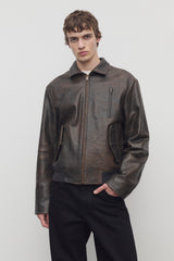 Akia Jacket in Leather