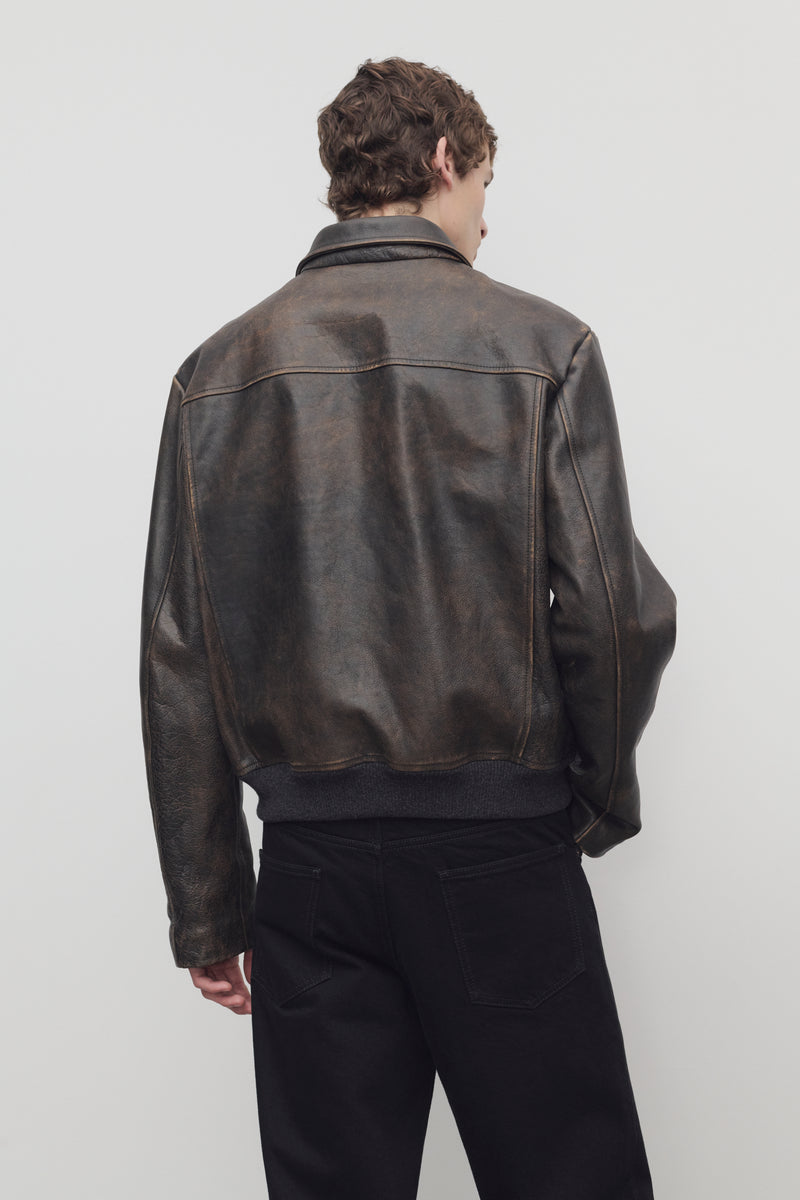 Akia Jacket in Leather