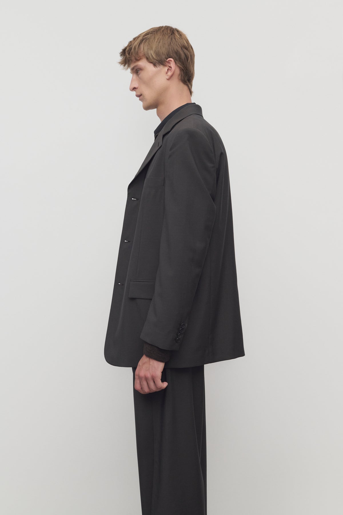 Sabriel Jacket in Virgin Wool and Mohair