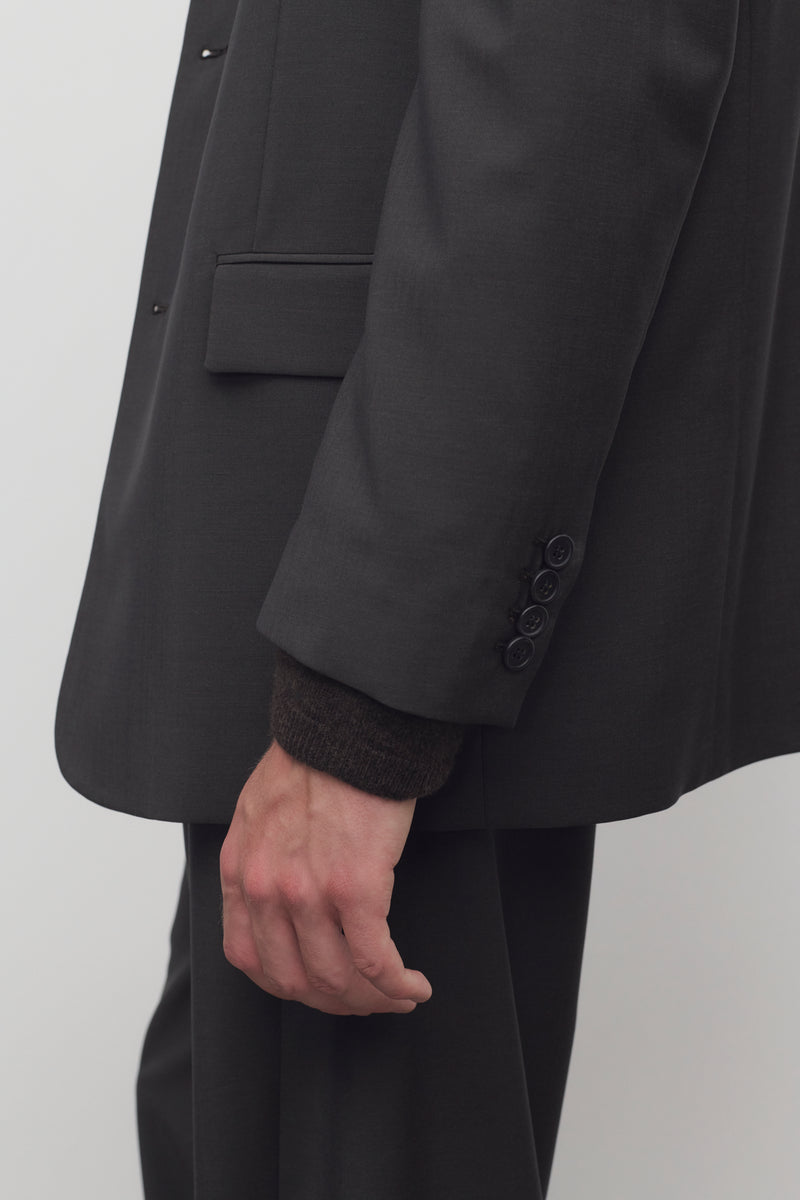 Sabriel Jacket in Virgin Wool and Mohair
