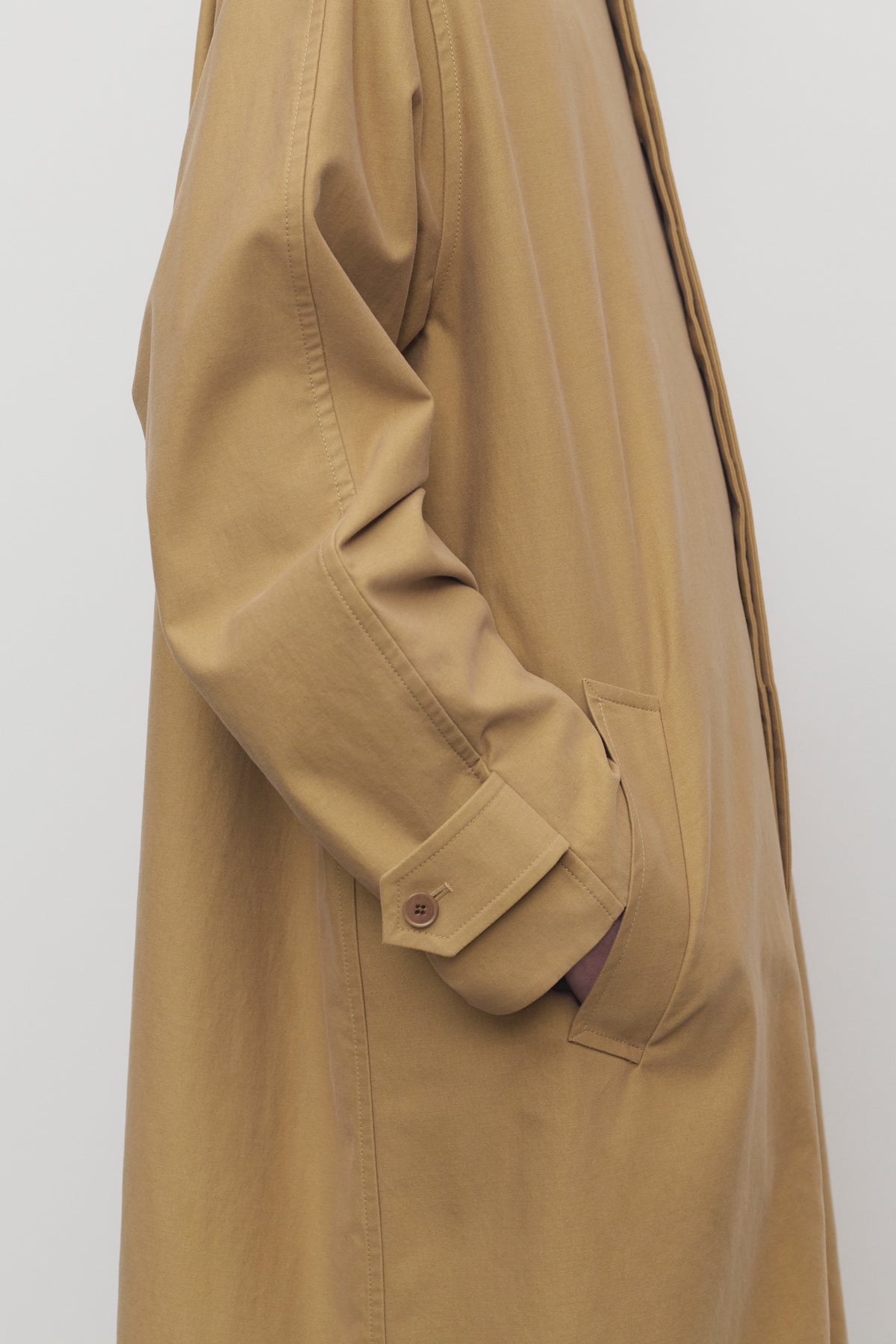 Parmas Coat in Cotton and Cashmere