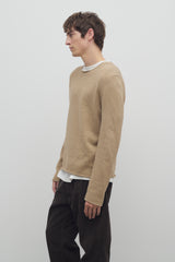 Shai Sweater in Virgin Wool and Cotton