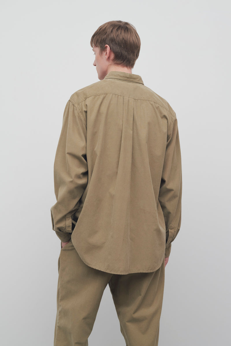 Ruskin Shirt in Cotton Corduroy