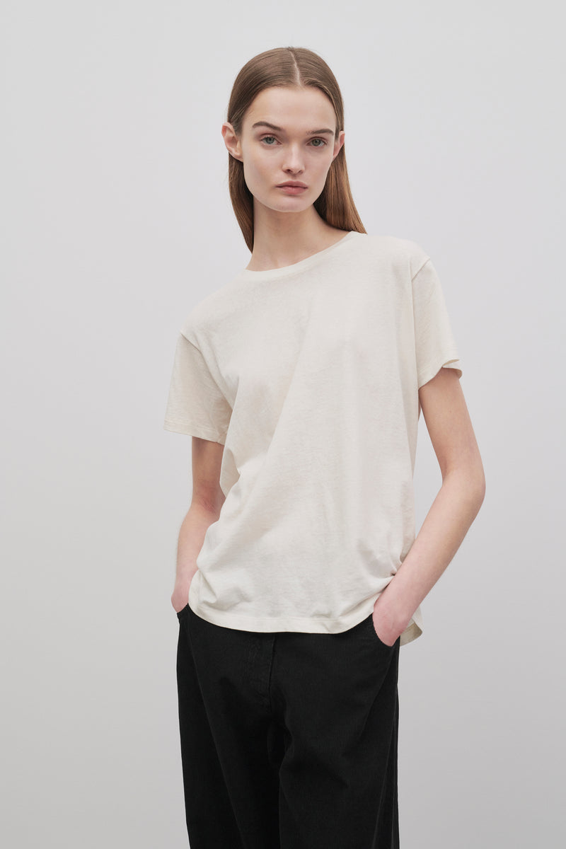 Fayola Top in Cotone e Cashmere