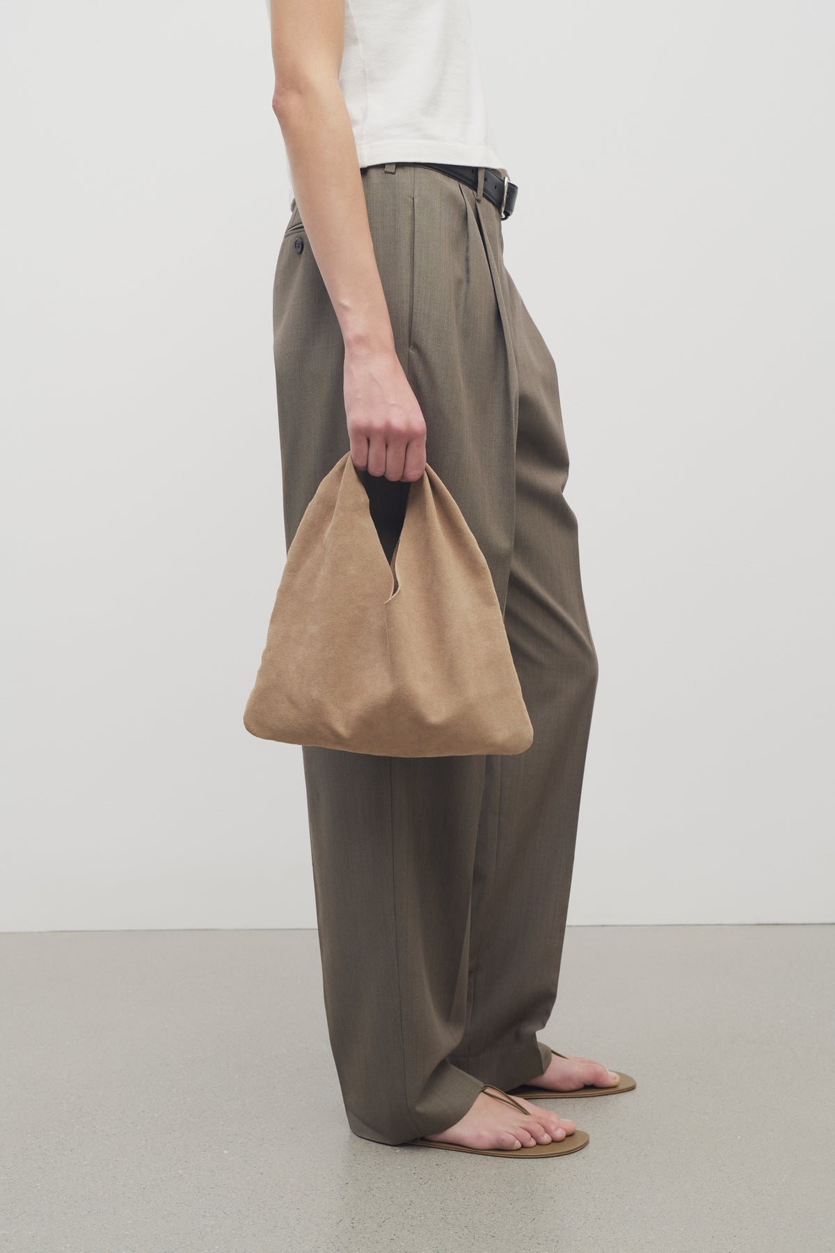 Small Bindle Borsa in Pelle Scamosciata