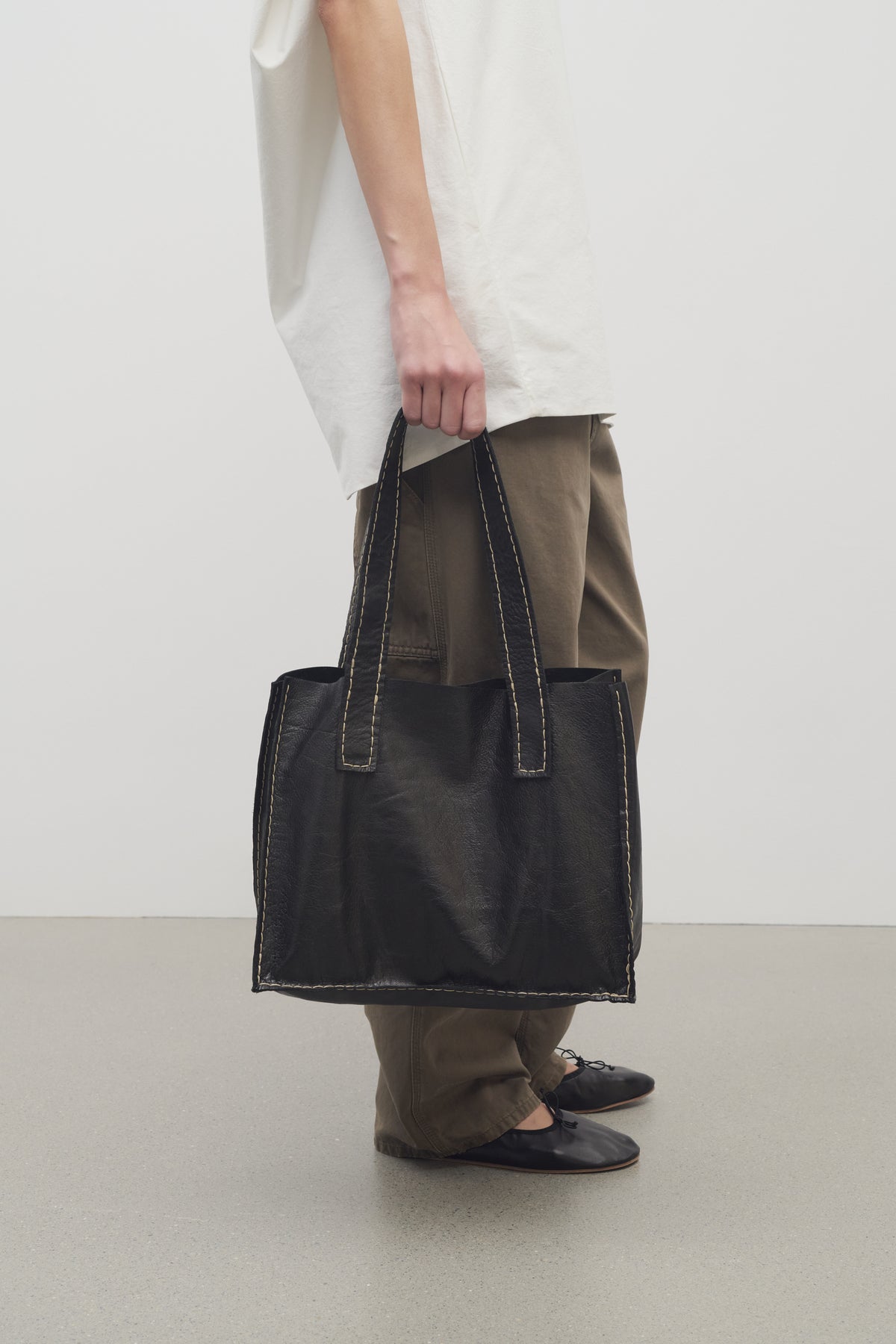 Maya EW Bolso Tote de Cuero