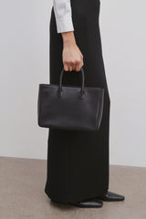 Small E/W Day Luxe Bag in Leather