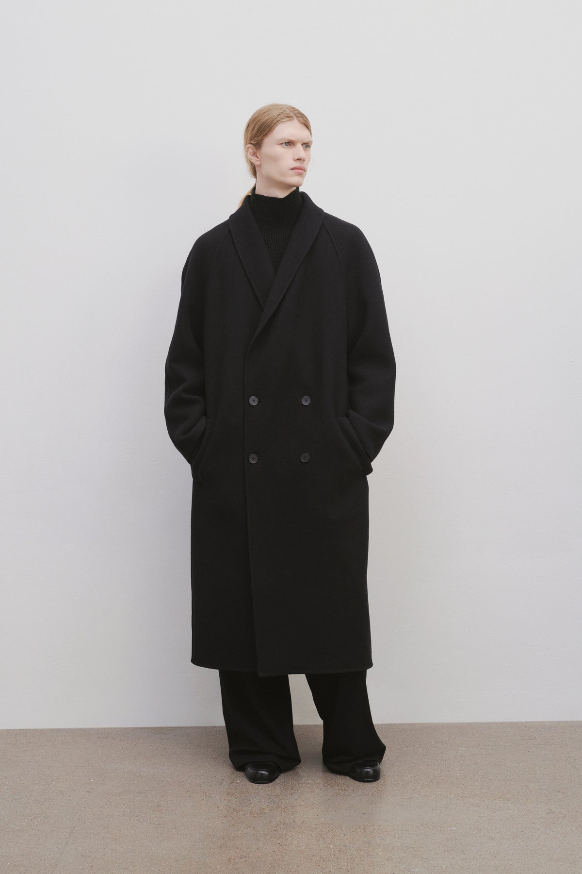 Ferro Coat in Wool and Cashmere