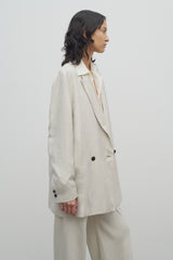 Nat Jacket in Silk and Linen