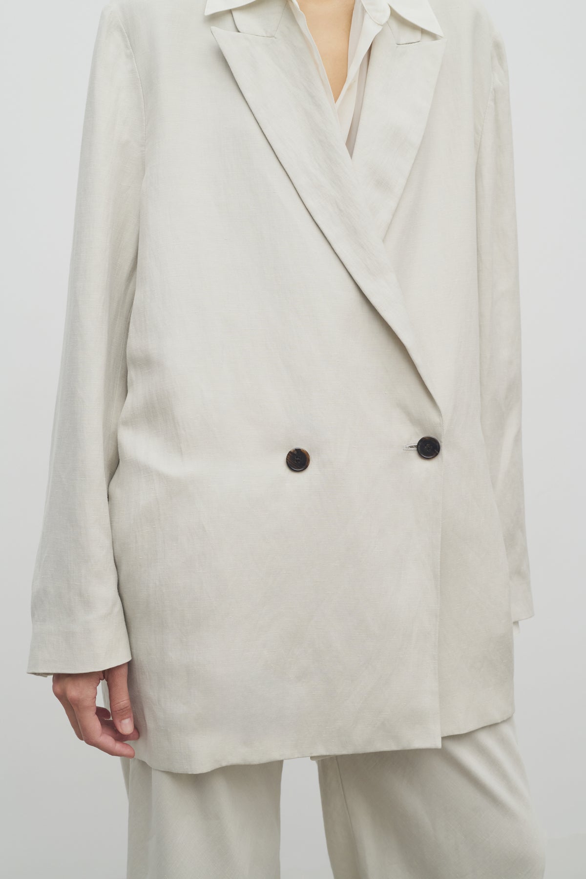 Nat Jacket in Silk and Linen