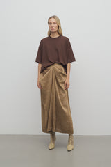 Esperanza Skirt in Linen and Viscose