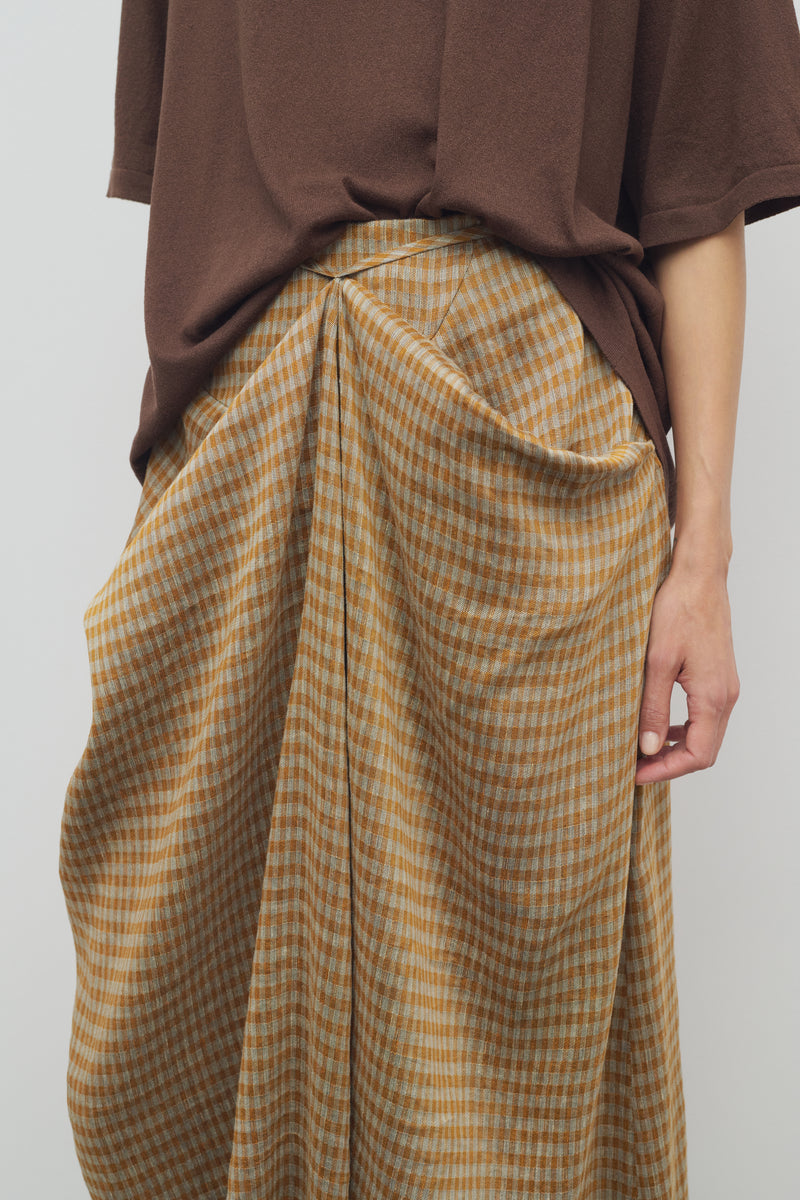 Esperanza Skirt in Linen and Viscose