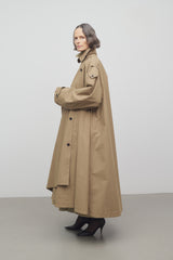 Aralia Coat in Cotton