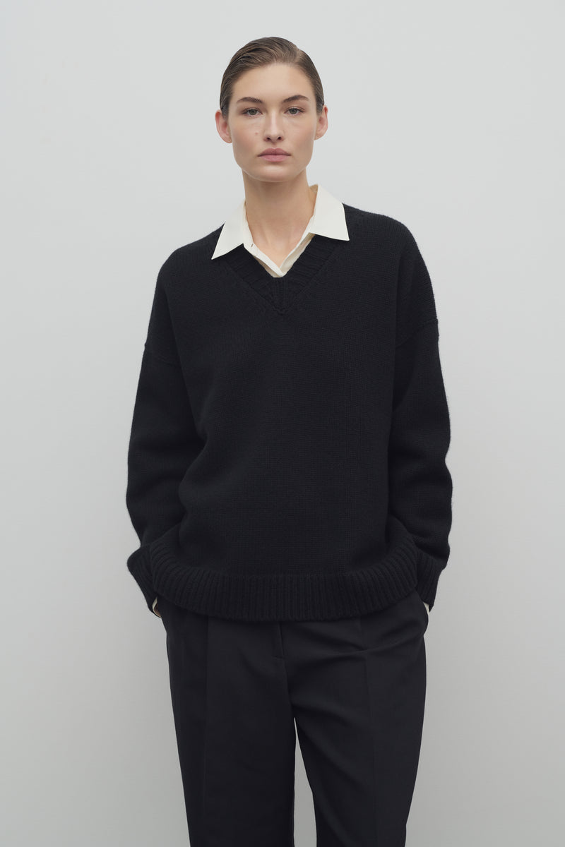 Sdavion Sweater in Wool and Cashmere