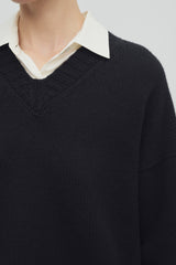 Sdavion Sweater in Wool and Cashmere