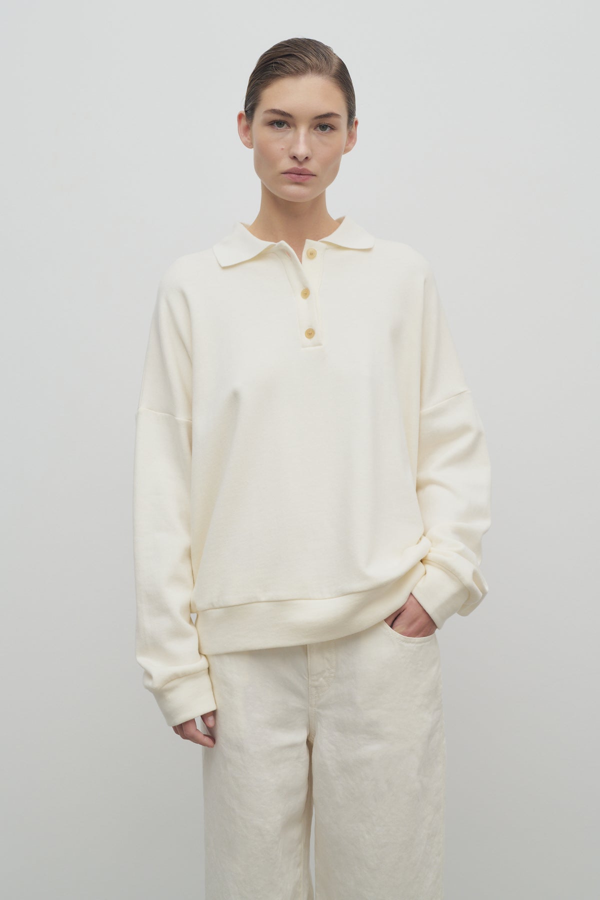 Corzas Sweatshirt in Cashmere and Cotton